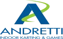 Business logo for Andretti Indoor Karting & Games